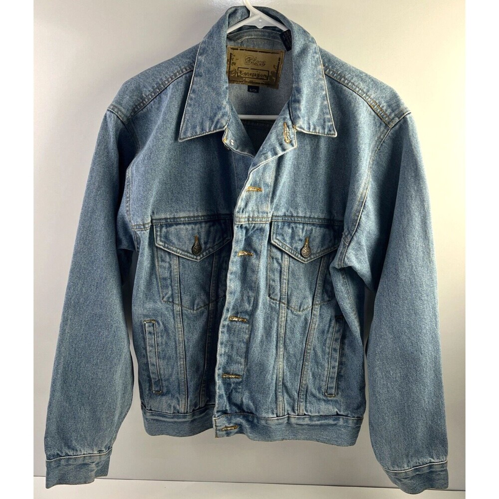 Blue Generation Jean Adults Size Small, Light Blue Denim Jacket Great Shape!